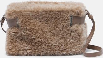 Brunello Cucinelli Small shearling clutch