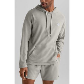 Tommy John Cabana Terry Hoodie in Dove at Nordstrom, Size Xx-Large