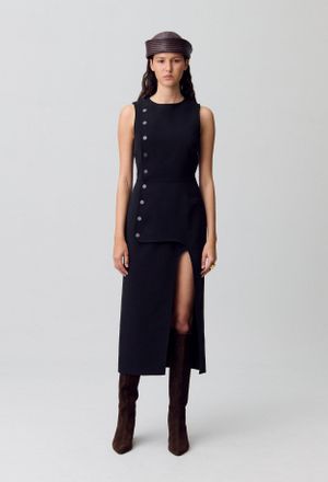 Claudie Pierlot Long Black Dress
