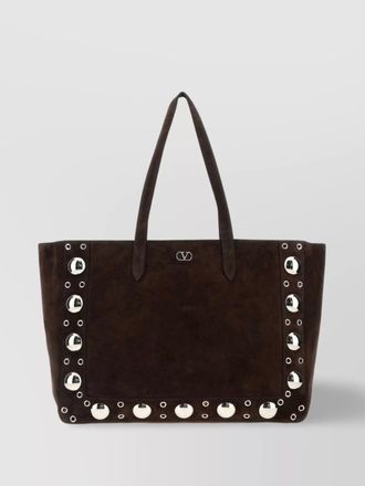 Valentino Garavani nellc&ocirc;te shopping bag with dual handles and studded detailing