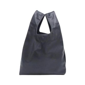 Louis Vuitton Pre-owned Monogram Shadow Calf Tote Bag - Heren - Pre-owned - Zwart - Maat: ONE Size Leer