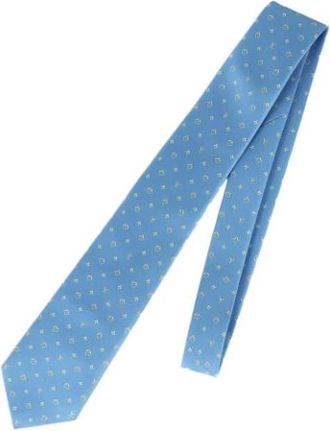 Louis Vuitton Pre-owned Accessories, male, Blue, Size: ONE SIZE Pre-owned Cravat