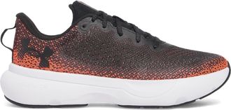 Under Armour Mens Infinite Lace Up Low Top Sneakers in Black/Red/Wht - Size UK 8.5