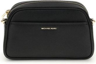 Michael Kors Elegante Jet Set Leren Tas - Dames - Schoudertassen - Zwart - ONE Size - Leer - Tassen