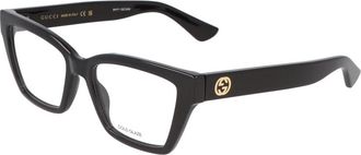 Gucci Cat-eye Optisch Montuur - unisex - Brillen - Zwart - 53 MM - Accessoires