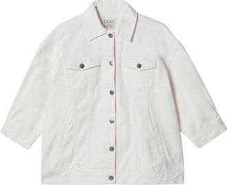Douuod Mujer, Chaquetas, Blanco, Talla: XL