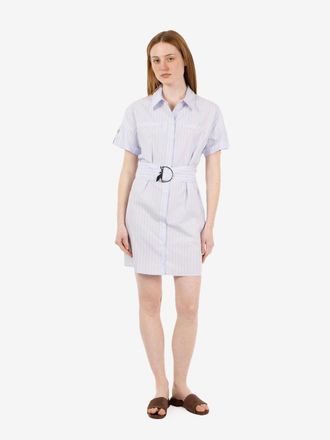 Patrizia Pepe Abito camicia sky stripes