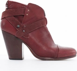 Rag & Bone Rag & Bone Harrow Leather Ankle Boots