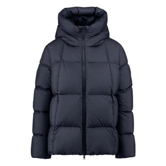 Bomboogie Piumino con Collo Maxi - - Jackets - Donna - Blu - S