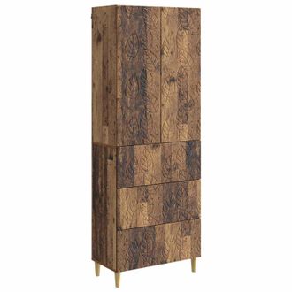 vidaXL Juego De Armarios 2 Uds. 66 X 34,5 X 90 Cm Madera De Ingenier&iacute;a Vidaxl