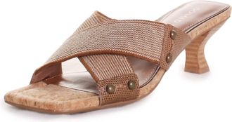 Donald J Pliner Womens Rafy Heeled Sandals In Saddle