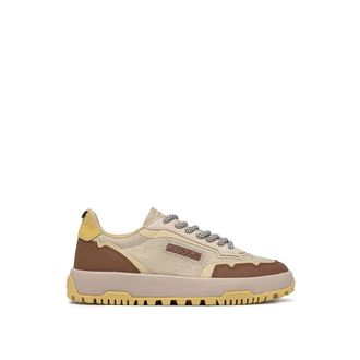 Autry Wild Pace Low - Dames - Sneakers - Bruin - 38 EU - Katoen - Schoenen