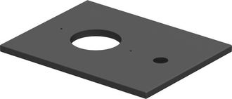 Duravit Consola Duravit Sivida, 1 Hueco, 410x330mm, 267005he00