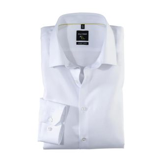 Olymp Olymp - Klassiek overhemd - Heren - Overhemden - Wit - Maat: 3XL