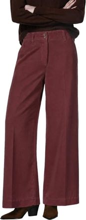 Mason's New York Wide Elax - Dames - Wijde Broeken - Rood - XL - Broeken