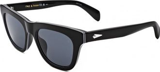 Rag & Bone Womens RNB1086-S-807-52 RNB1086 S 52 807 Sunglasses - Black - One Size
