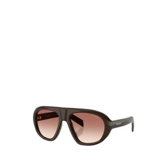 Prada Sunglasses, female, Brown, Size: 57 MM PR C05S Sunglasses