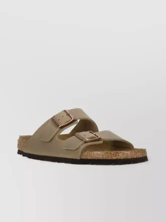 Birkenstock leather flat sandals