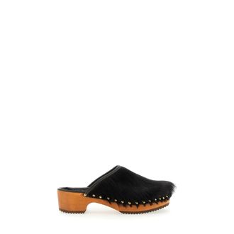 JEJIA Norma Teddy Clogs - Dames - Klompen - Bruin - 39 EU - Leer - Schoenen