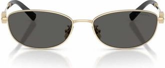 Tiffany & Co. Zonnebril - unisex - Zonnebrillen - Geel - 56 MM - Accessoires