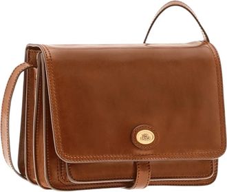 The Bridge Crossbody Bag - Dames - Schoudertassen - Bruin - ONE Size - Leer - Tassen