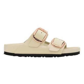 Birkenstock Arizona Big Buckle High-Shine Ecru 1027850 Womens
