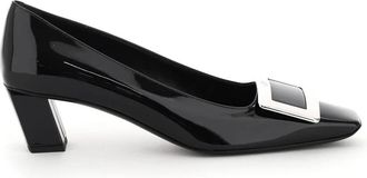 Roger Vivier Belle Vivier Pumps van Lakleer - Dames - Pumps - Zwart - 36 EU - Leer - Schoenen
