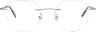 Montblanc Round-Frame Metal Optical Frames