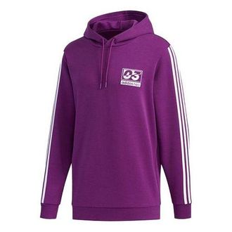 adidas neo Sports Pullover hooded Long Sleeves Purple GH7829