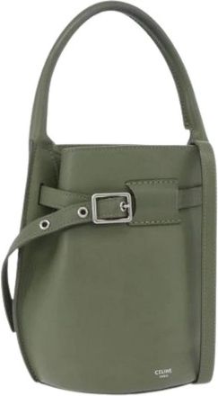 Celine Bolso Cubo Vintage Pre-owned - Pre-owned - Mujer - Verde - ONE SIZE
