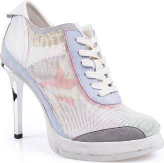 Zigi Soho Sneaker Platform Pump in White Multi at Nordstrom, Size 10