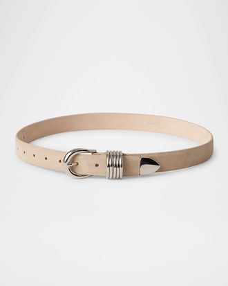 Déhanche Hollyhock Suede Belt