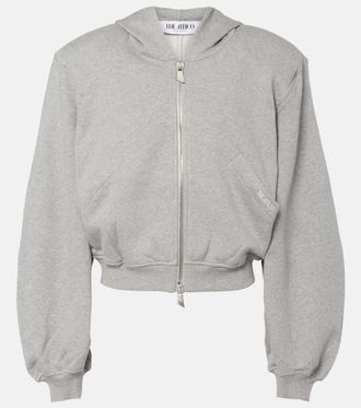 The Attico Cotton jersey hoodie