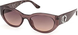 Guess GU00362 48F Womens Sunglasses Brown Size 54