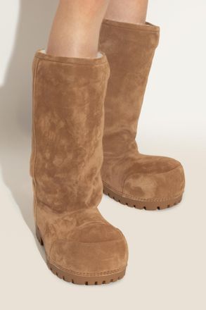 Balenciaga Alaska Snow Boots, Womens, Beige