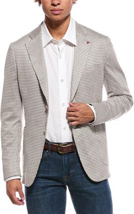 Isaia Capri Silk-Blend Sport Jacket