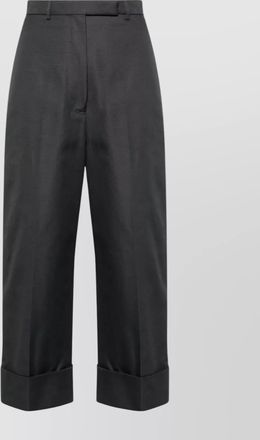 Thom Browne high waisted straight leg trouser