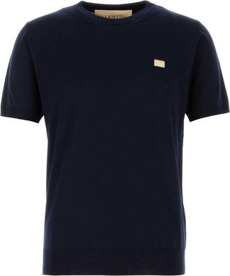 Valentino Garavani Dark Blue Wool Sweater