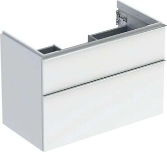 Keramag Keramag - Geberit Icon Mueble Bajo Lavabo, 2 Cajones, 88,8x61,5x47,6 Cm