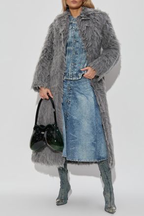 Diesel Denim Skirt DE-ANNET-B-FSH, Womens, Blue