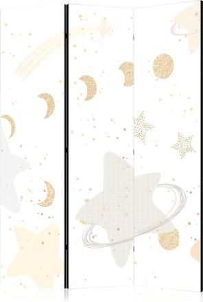 Artgeist Biombo Decorativo Artgeist Fases Luna Amarillo 135x172 Cm