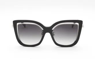 Escada Ladies Black Square Sunglasses SESA59F