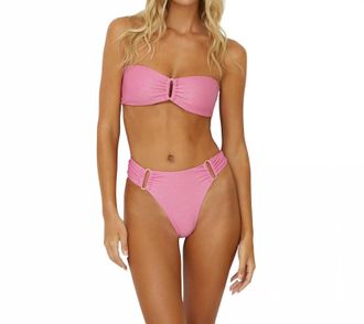 PQ Swim Sorbet Detail Fanned Bottoms In Pink