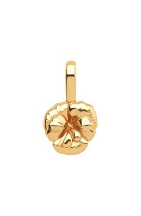 Made by Mary February Birth Flower Charm in Gold Vermeil at Nordstrom