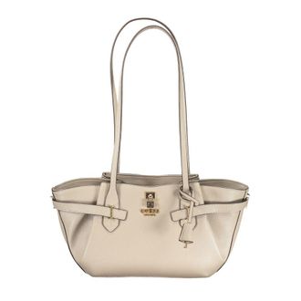 Guess Beige Polyurethane Women Womens Handbag