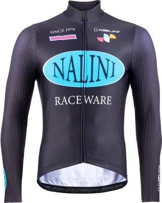 Nalini Mortirolo L/S Jersey Velotrikot f&uuml;r Herren | blau