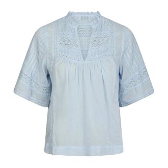 Neo Noir Mujer, Blusas y Camisas, Azul, Talla: M