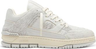 Axel Arigato Area Lo Sneaker - Heren - Sneakers - Grijs - 43 EU - Leer - Schoenen