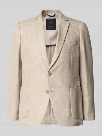 s.Oliver Black Label Regular Fit Anzugsakko aus Leinen-Mix in Beige, Gr&ouml;&szlig;e 102