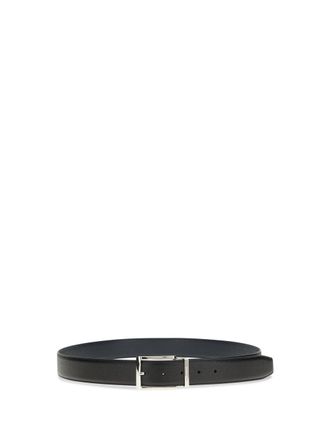 Ferragamo Reversible Calf Leather Belt - Blue